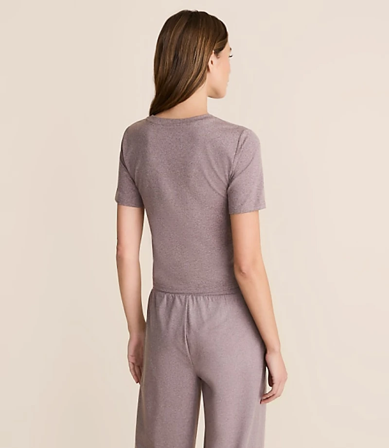 Lou & Grey Heathered Brushedsoft Tee