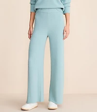 Petite Lou & Grey Fuzzy Wide Leg Sweater Pants