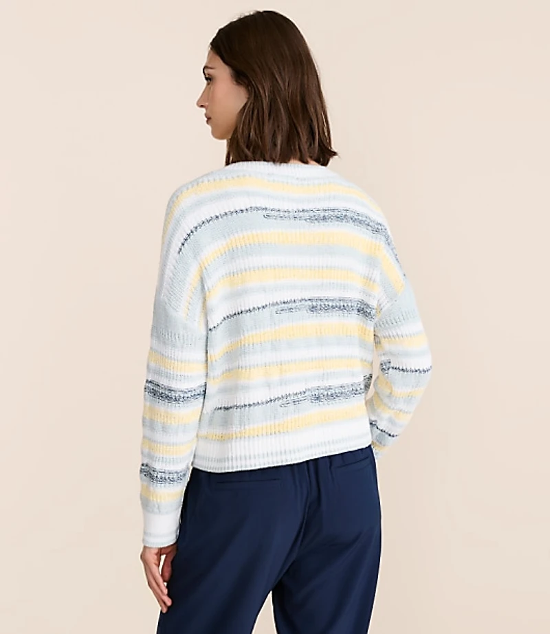 Lou & Grey Marled Stripe Sweater