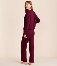 Lou & Grey Ribbed Softened Pajama Set