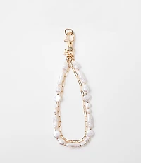 Short Pearlized Phone Chain