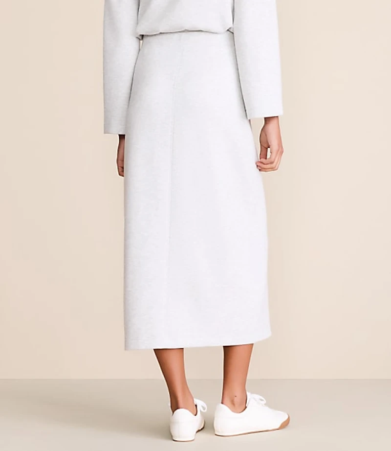 Lou & Grey Heathered Scubasoft Maxi Skirt