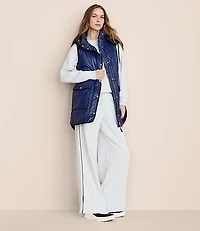 Lou & Grey Quilted Hooded Puffer Vest