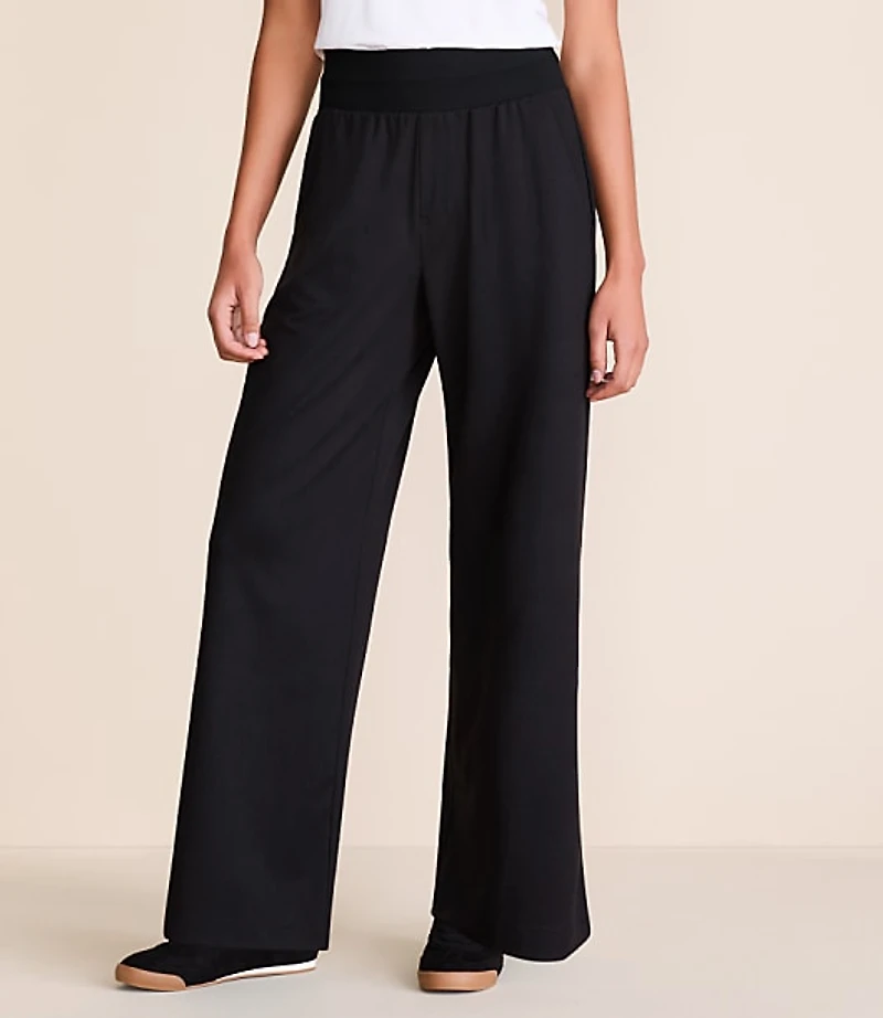 Lou & Grey Brushedsoft Wide Leg Pants
