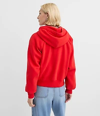 Petite Heart Embroidered Hoodie