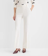 Petite Flare Pants in Twill