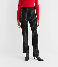 Tall Parker Straight Pants Brushed Pinstripe
