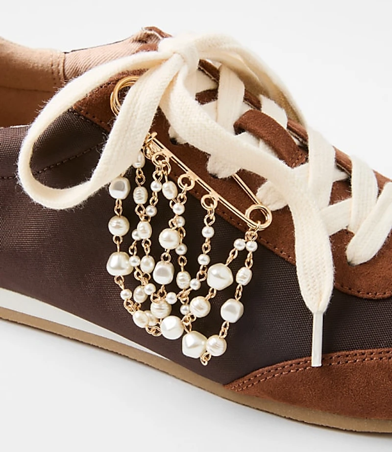 Pearlized Link Shoe Charm Set