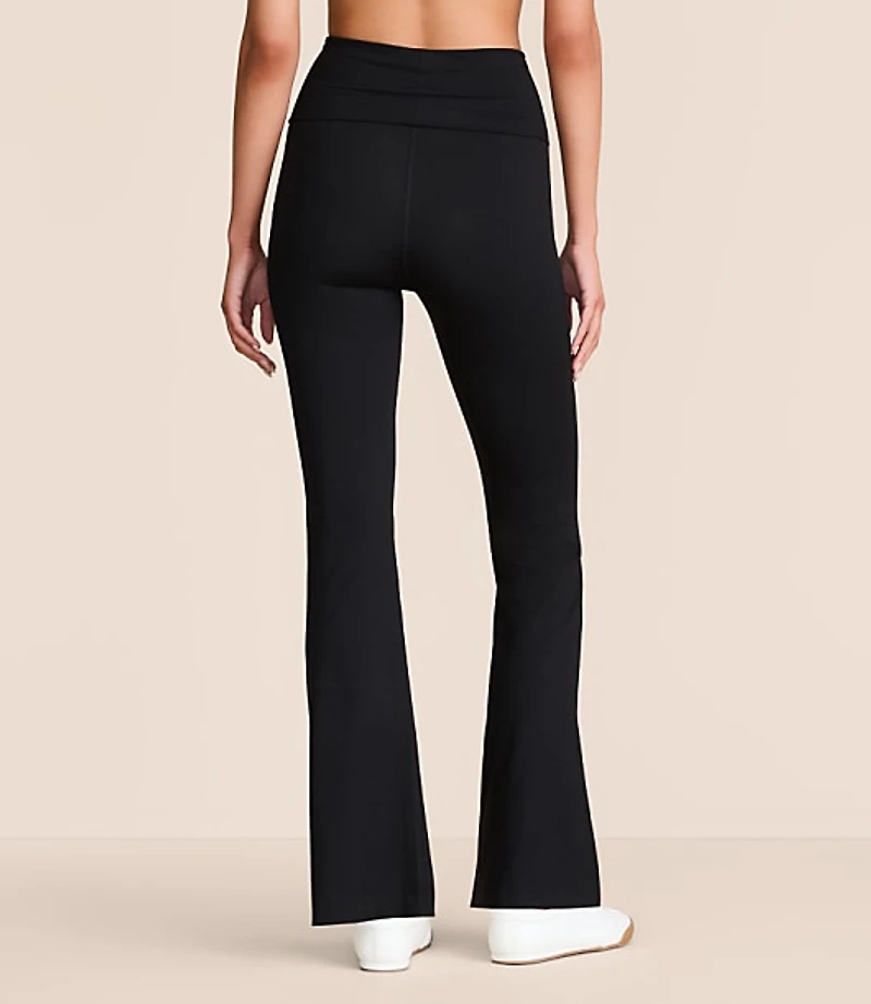 Lou & Grey Brushedsoft Foldover Flare Pants