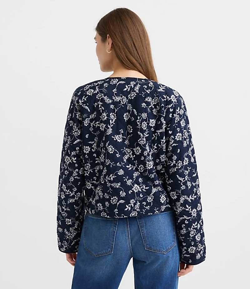 Floral Quilted Jacket