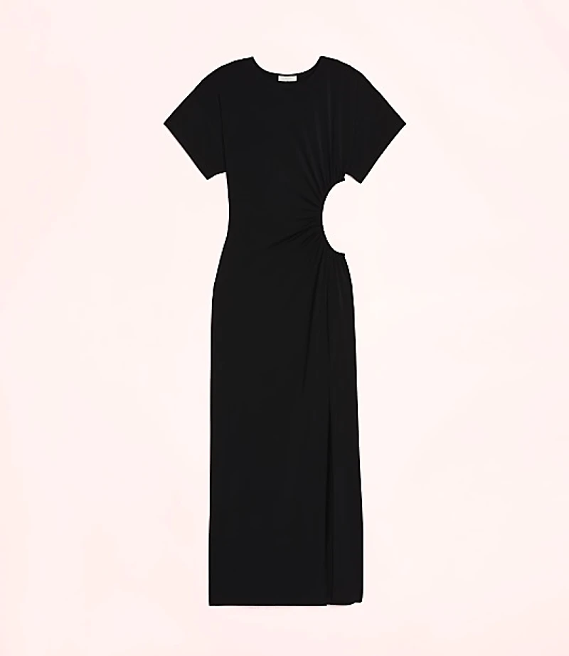 Lately Side Cutout Maxi Dress