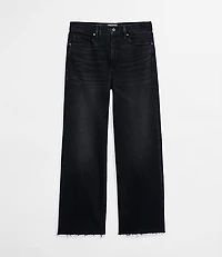 Rivete Curvy Fresh Cut High Rise Wide Leg Jeans Noir Wash