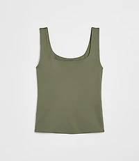 LOFT Versa 360 Knit Square Neck Tank Top