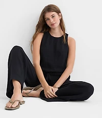 LOFT Beach Triple Cloth Bubble Tank Top