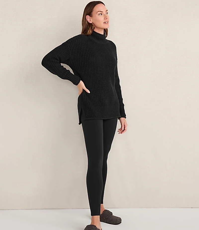 Haven Well Within Organic Cotton Roll Neck Sweater