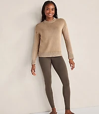 Haven Well Within Organic Cotton Stripe Roll Neck Sweater
