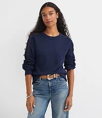 Lace Sleeve Sweater