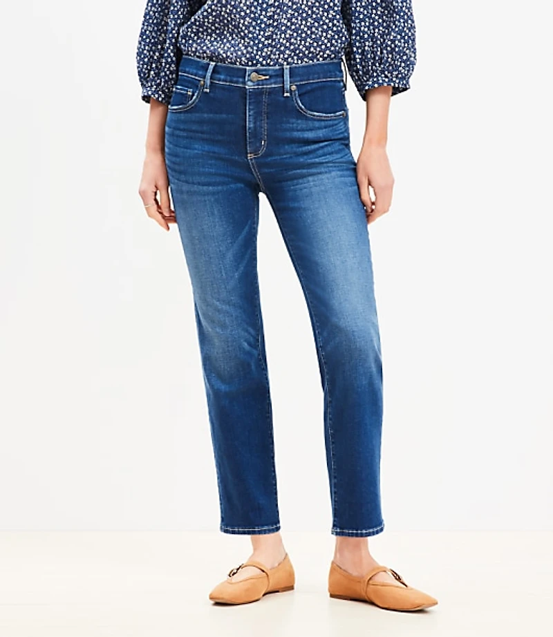 Mid Rise Slim Jeans Original Medium Stone Wash