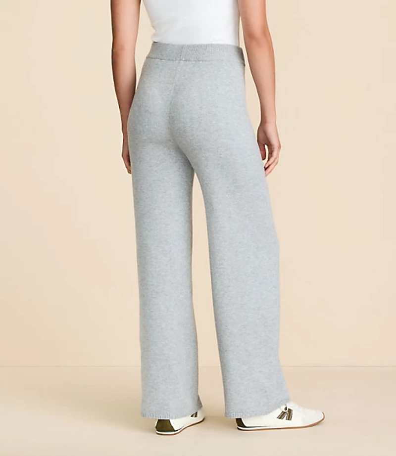 Lou & Grey Heathered Softened Wide Leg Pants