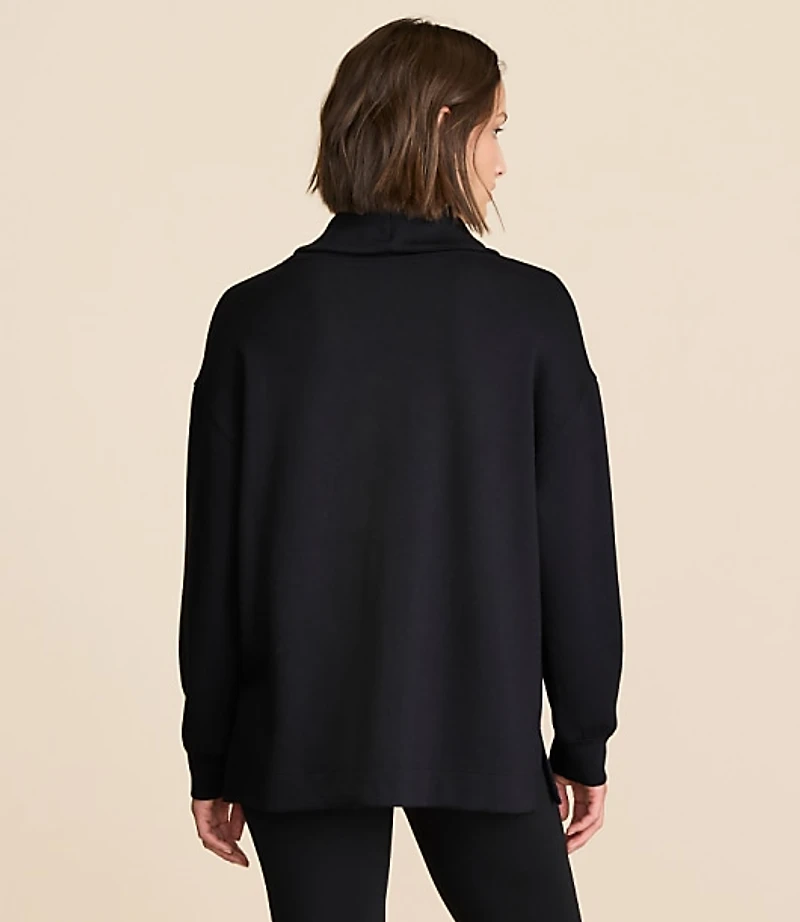 Lou & Grey Scubasoft Cowl Neck Tunic Top