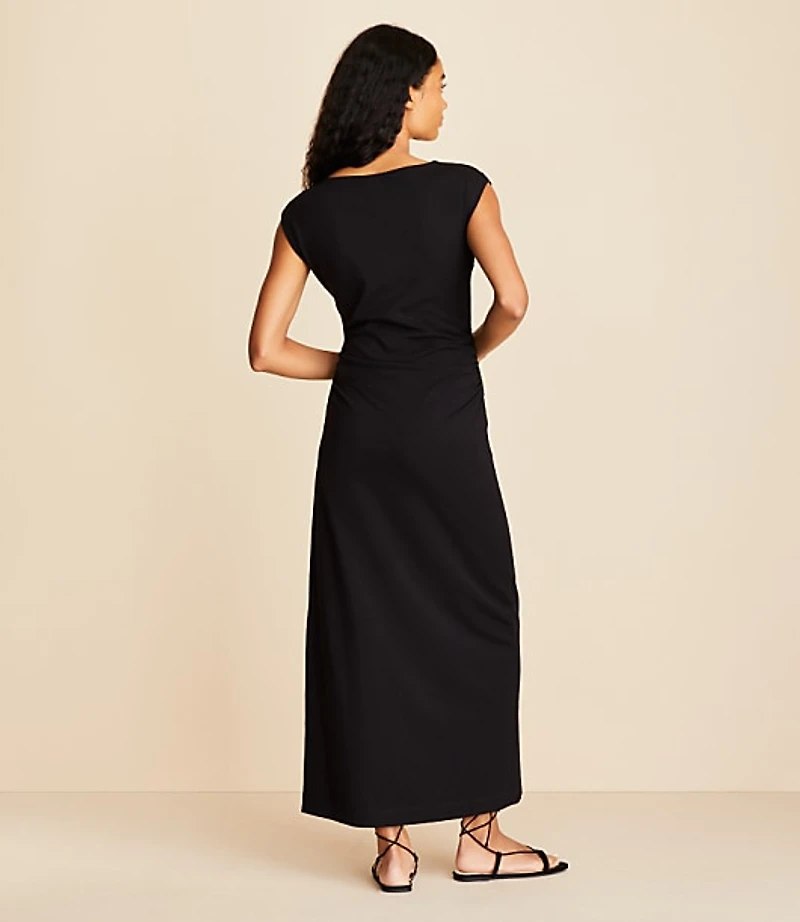 Lou & Grey Softened Boatneck Maxi Dress