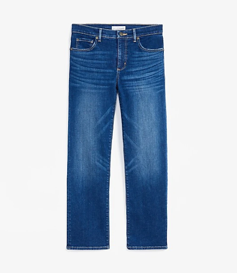 Petite Mid Rise Slim Jeans Original Medium Stone Wash