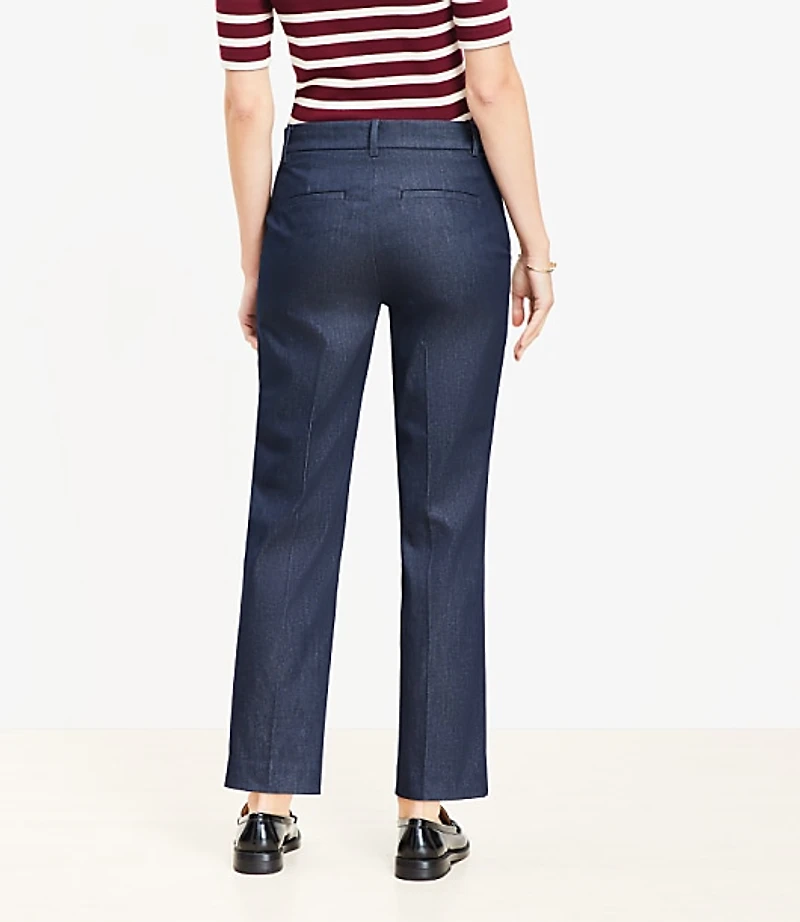 Petite Curvy Riviera Slim Pants Refined Denim