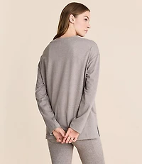 Lou & Grey Heathered Brushedsoft Tunic Top