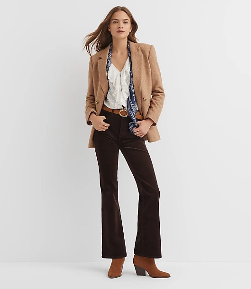 Herringbone Relaxed Blazer