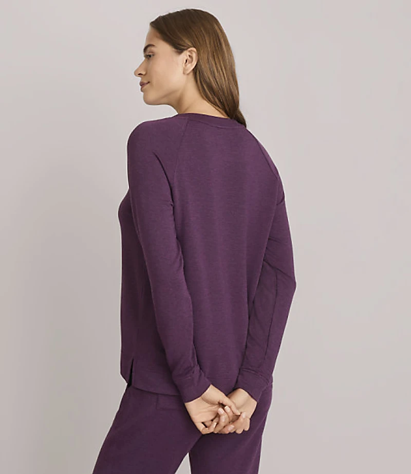 Lou & Grey Heathered Signaturesoft Sweatshirt