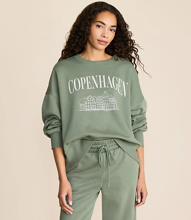 Lou & Grey Copenhagen Elite Fleece Sweatshirt