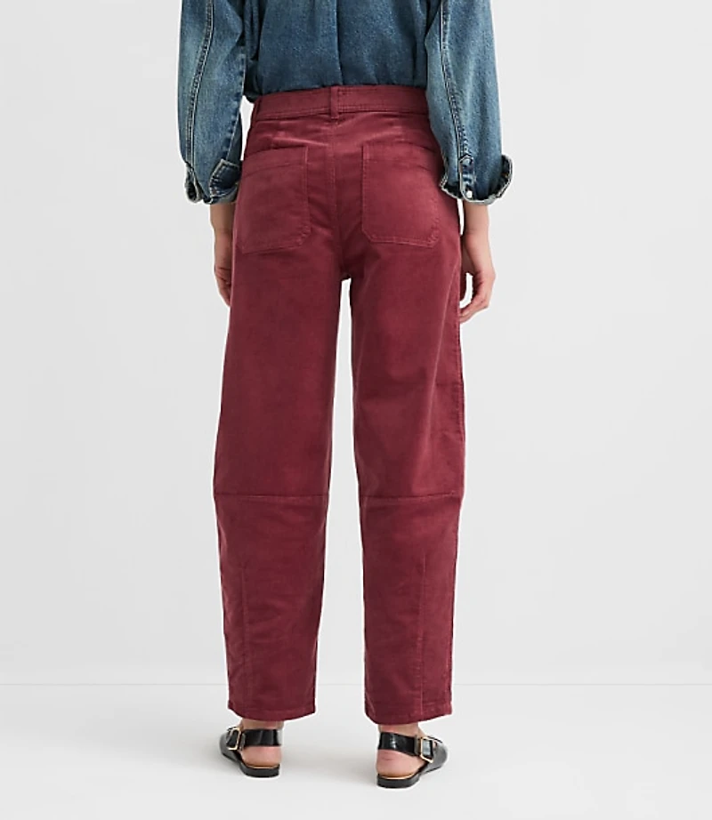 Barrel Corduroy Pants