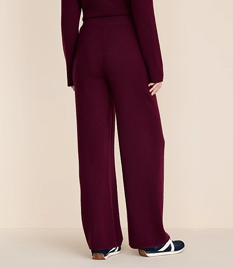 Lou & Grey Cashmere Wide Leg Pants
