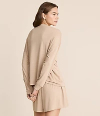 Lou & Grey Heathered Softened Modal Pajama Set