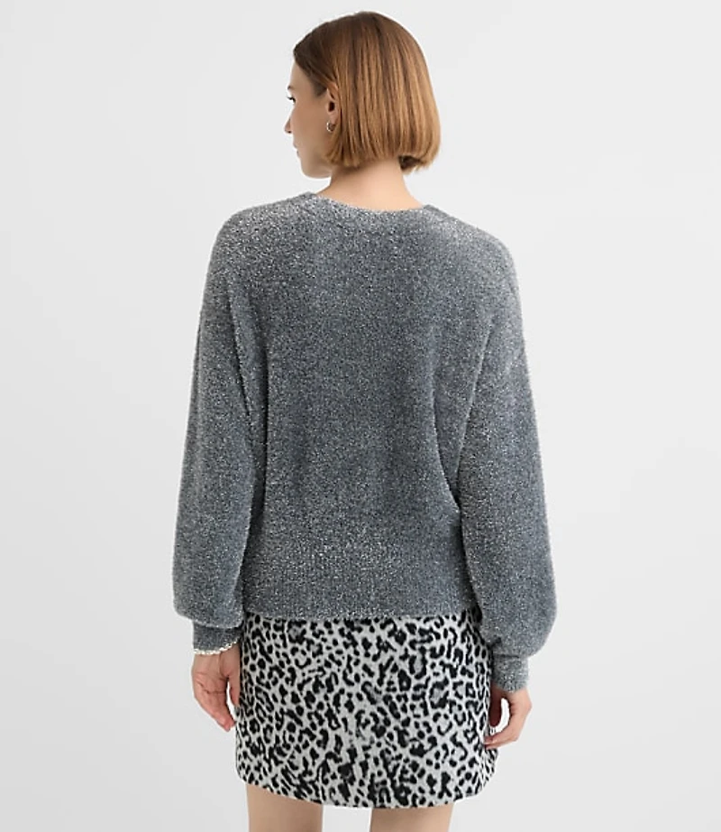 Tinsel Fuzzy Sweater