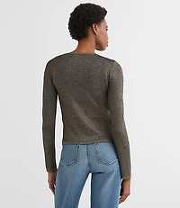 Shimmer Bow Cardigan