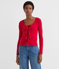 Bow Cardigan