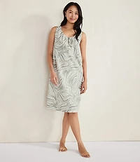 Haven Well Within Organic Cotton Linen Watercolor Sleep Dress