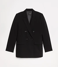 Petite LOFT Versa Seasonless Stretch Double Breasted Blazer