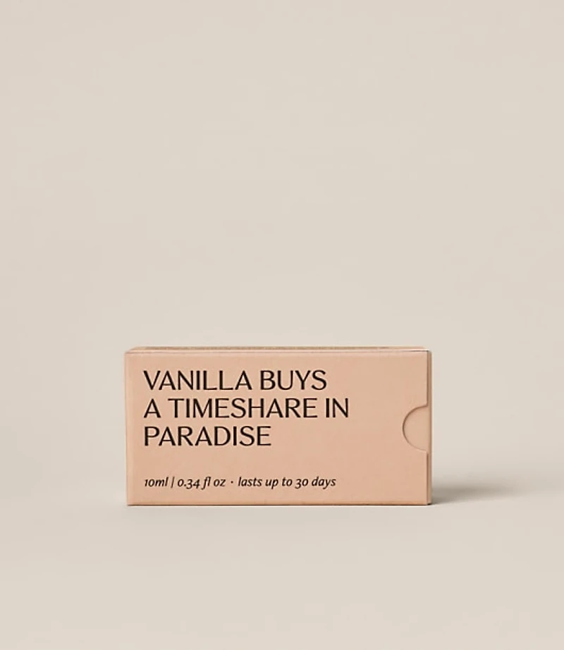 Below 60 Vanilla Buys A Timeshare In Paradise Fragrance Refill