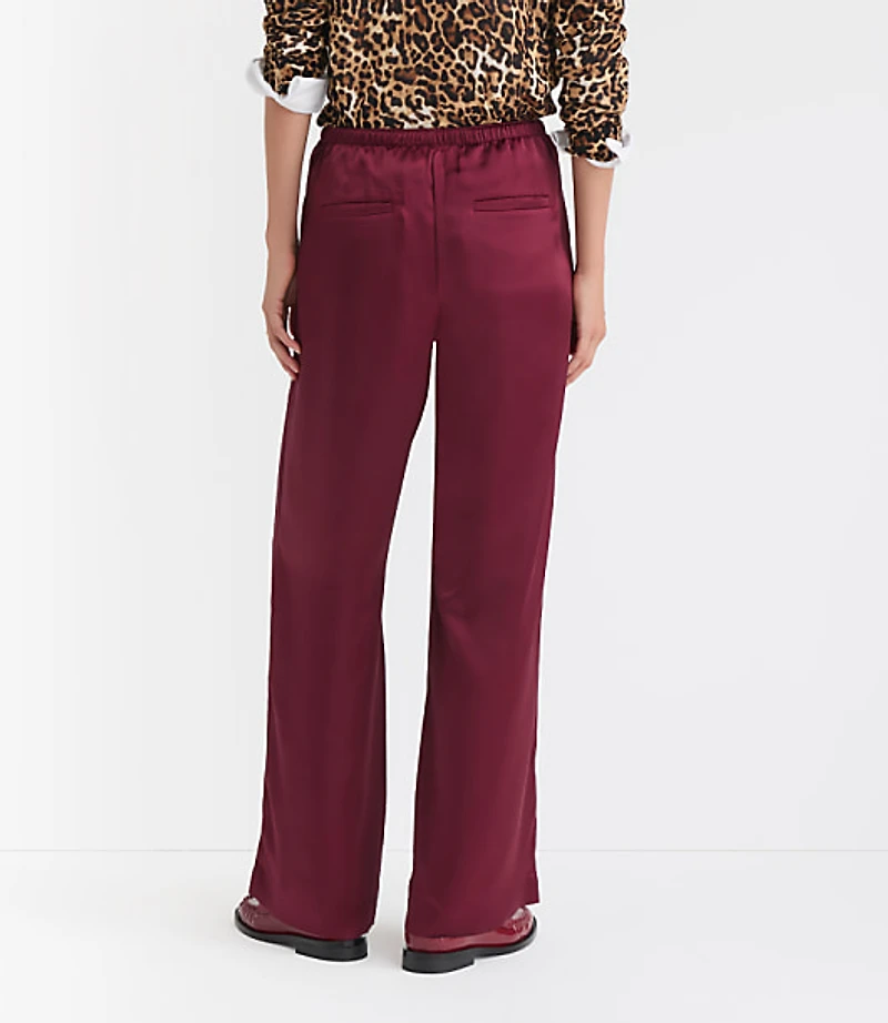 Sawyer Pull On Pants in Satin