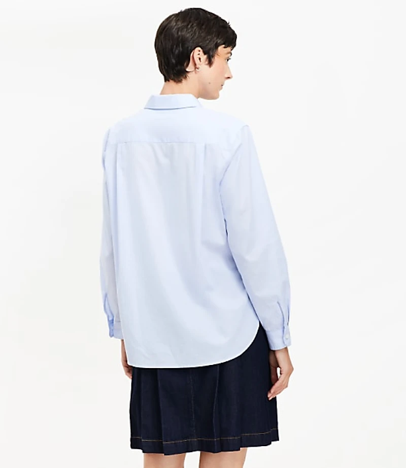 End On Poplin Everyday Relaxed Pocket Shirt