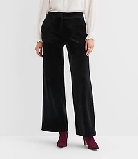 Tall Clean Wide Leg Pants Velvet