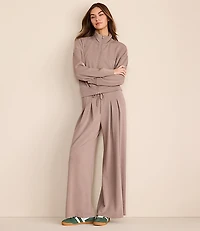 Lou & Grey Cozy Cotton Sweatshirt Jacket