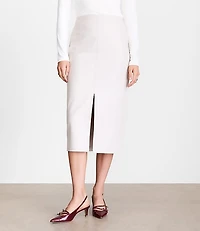 LOFT Versa Embossed Faux Leather Long Skirt