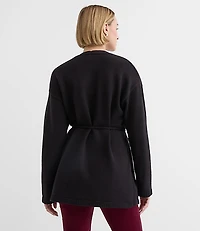 Petite Belted Cardigan