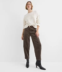 Shimmer Stripe Relaxed Everyday Sweater