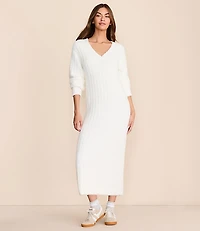Lou & Grey Teddy V-Neck Maxi Dress