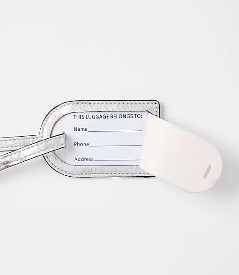 Lou & Grey Metallic Luggage Tag