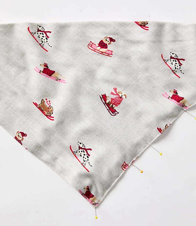 Ski Puppy Dog Bandana